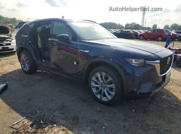 JM3KKBHD2T1351424 2026 MAZDA CX-90 Синий Передняя правая четверть
