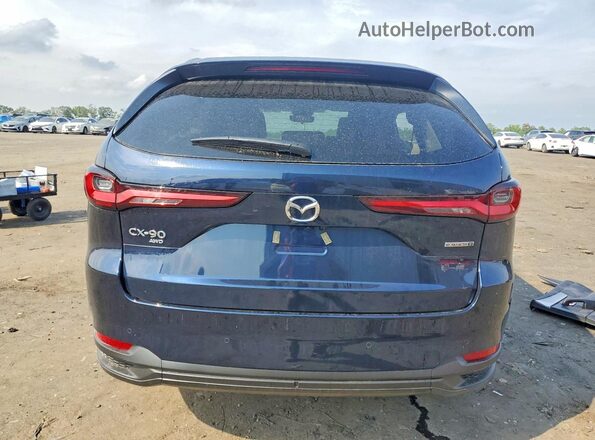 JM3KKBHD2T1351424 2026 MAZDA CX-90 Синий Вид сзади