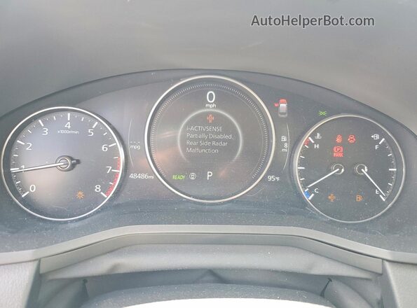 JM3KKBHD5S1192770 2025 MAZDA CX-90 Черный Вид щитка приборов