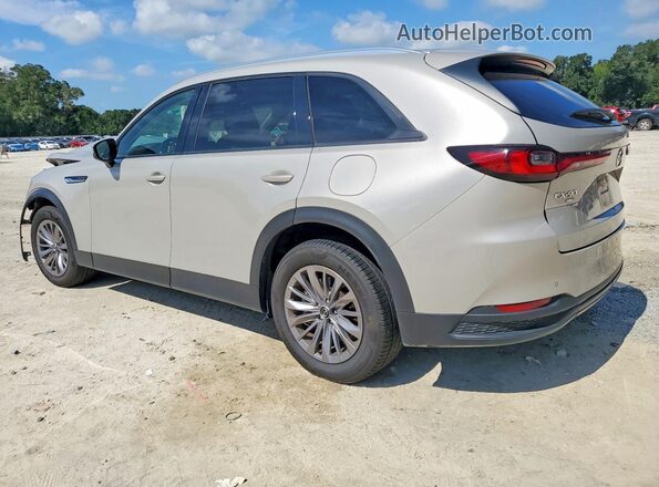 JM3KKBHD5S1207803 2025 MAZDA CX-90 Silver უკანა მარცხენა
