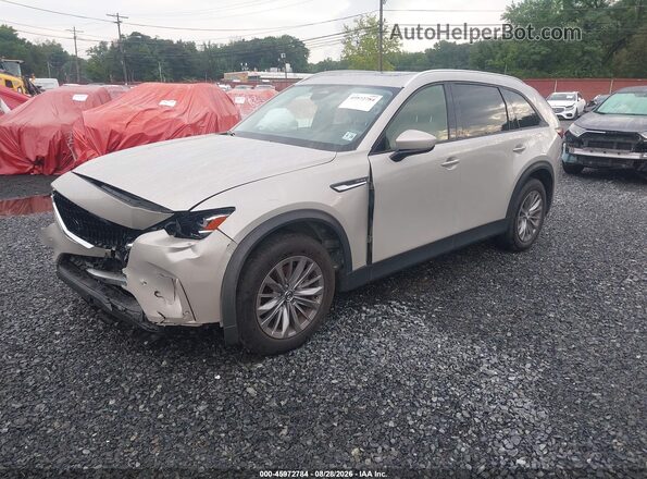 JM3KKBHD5S1242857 2025 MAZDA CX-90 Beige Przód lewy