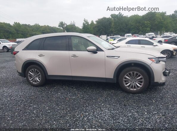 JM3KKBHD5S1242857 2025 MAZDA CX-90 Beige Widok wnętrza z tyłu