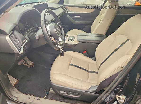JM3KKBHD6R1185093 2024 MAZDA CX-90 Blue Вид салону спереду