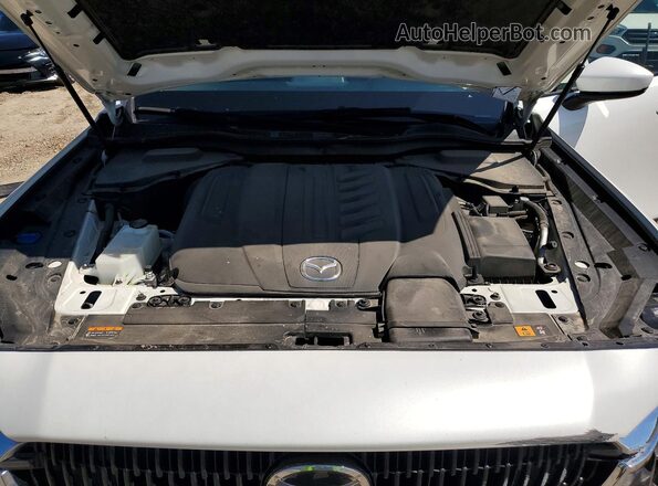 JM3KKBHD6S1250921 2025 MAZDA CX-90 White Շարժիչի բաժամունքի տեսք