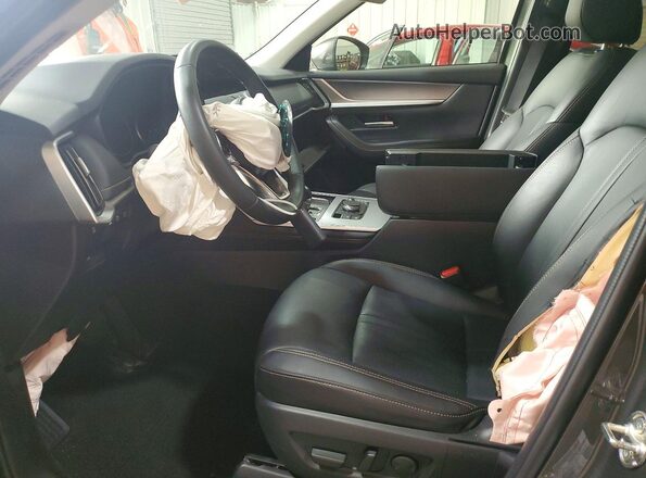 JM3KKBHD9S1222403 2025 MAZDA CX-90 Charcoal Widok wnętrza z przodu