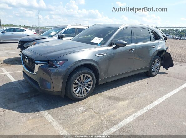 JM3KKBHD9S1236060 2025 MAZDA CX-90 Gray Przód lewy