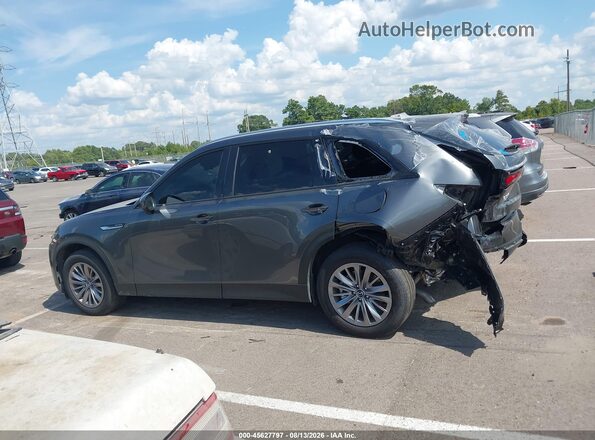 JM3KKBHD9S1236060 2025 MAZDA CX-90 Gray Widok wnętrza z tyłu