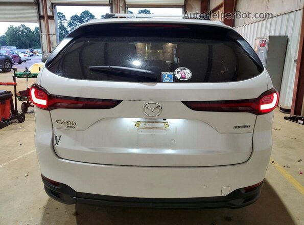 JM3KKBHDXR1171200 2024 MAZDA CX-90 Белый Вид сзади