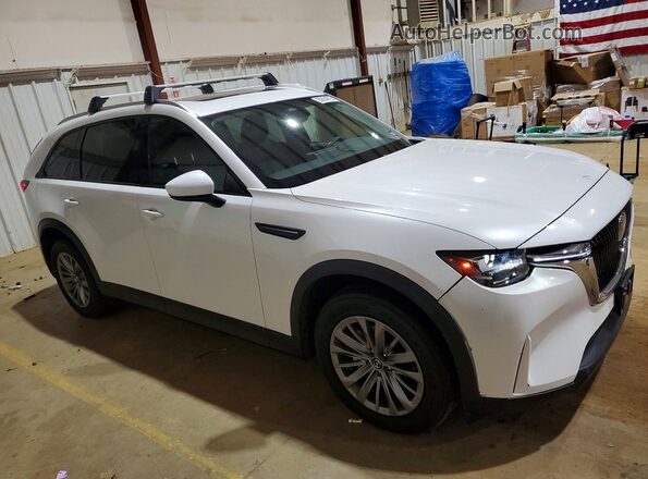 JM3KKBHDXR1171200 2024 MAZDA CX-90 Белый Передняя правая четверть