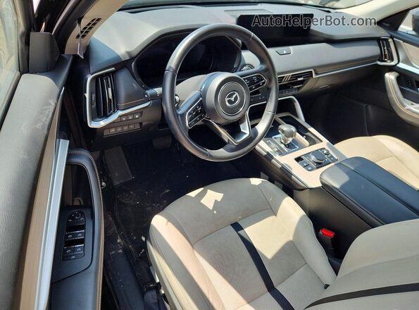 JM3KKCHA0S1239117 2025 MAZDA CX-90 Black Вид панелі приладів