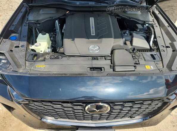 JM3KKCHA0S1239117 2025 MAZDA CX-90 Black Вид задньої частини салону