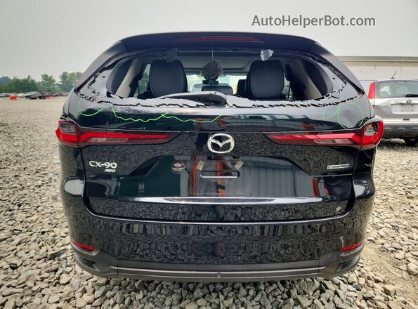 JM3KKCHA1S1248232 2025 MAZDA CX-90 Black Widok z tyłu