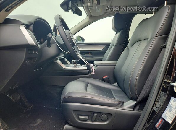 JM3KKCHA1S1248232 2025 MAZDA CX-90 Black Widok wnętrza z przodu