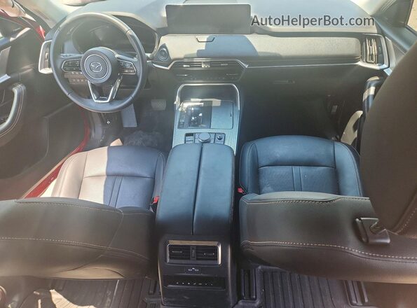 JM3KKCHA3S1220531 2025 MAZDA CX-90 Red Widok deski rozdzielczej