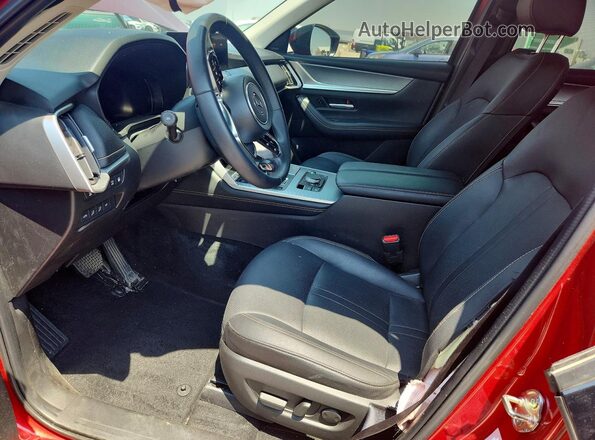 JM3KKCHA3S1220531 2025 MAZDA CX-90 Red Widok wnętrza z przodu
