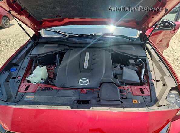 JM3KKCHA3S1220531 2025 MAZDA CX-90 Red Widok komory silnika