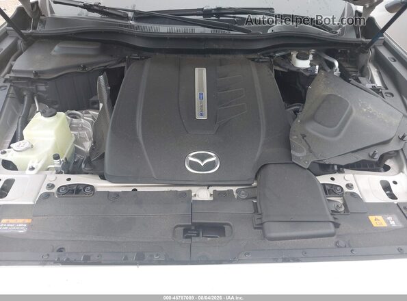 JM3KKCHAXS1209994 2025 MAZDA CX-90 Silver Widok z tyłu