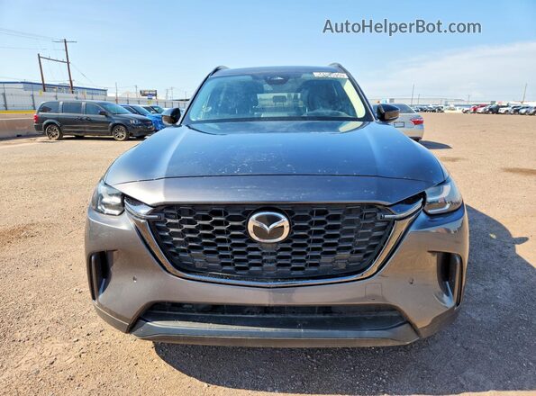 JM3KKCHD0S1200392 2025 MAZDA CX-90 Gray Вид спереду