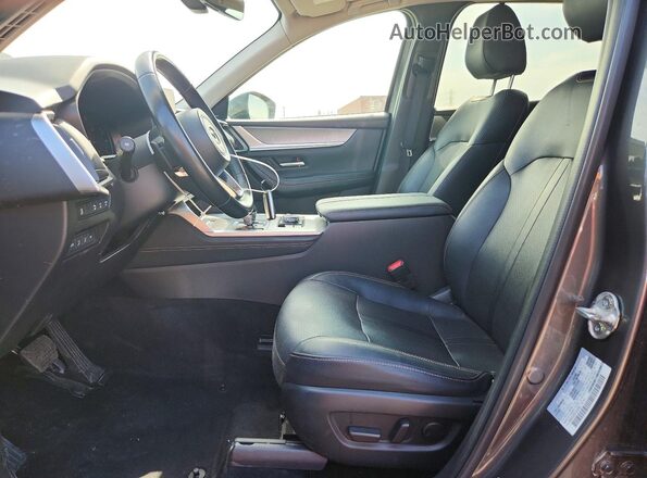 JM3KKCHD0S1200392 2025 MAZDA CX-90 Gray Вид салону спереду
