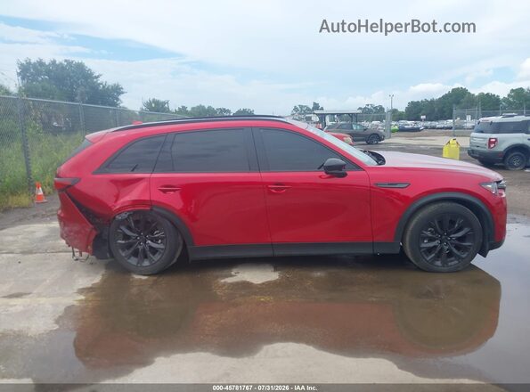 JM3KKCHD2T1357214 2026 MAZDA CX-90 Red Rear interior view