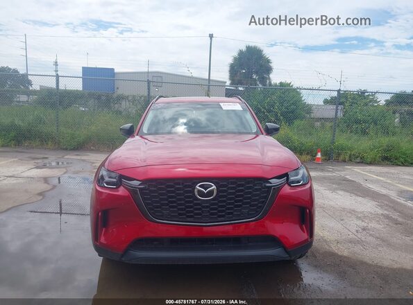 JM3KKCHD2T1357214 2026 MAZDA CX-90 Red Instrument cluster view