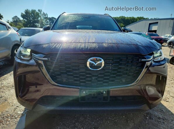 JM3KKCHD2T1376409 2026 MAZDA CX-90 Burgundy Widok z przodu