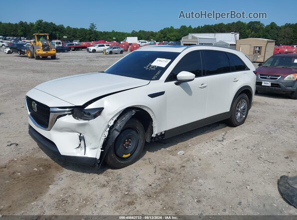JM3KKCHD3R1150064 2024 MAZDA CX-90 White Передня ліва чверть