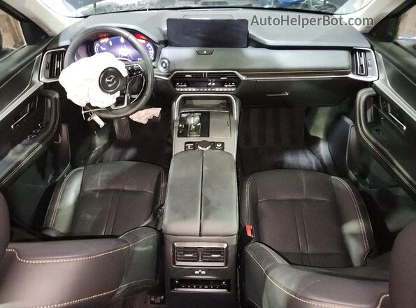 JM3KKCHD3T1352748 2026 MAZDA CX-90 Black Առջևի վահանակի տեսք