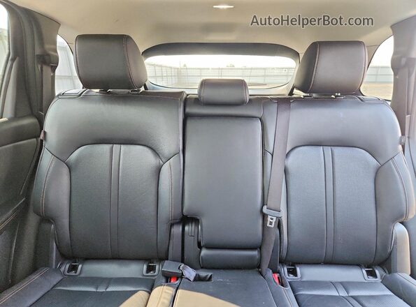 JM3KKCHD7S1229632 2025 MAZDA CX-90 Gray Հետևի նստատեղերի տեսք