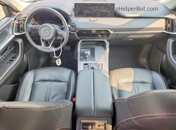 JM3KKCHD7S1229632 2025 MAZDA CX-90 Gray Առջևի վահանակի տեսք