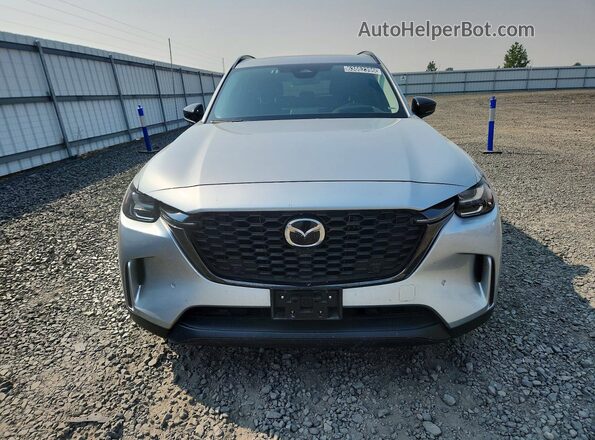 JM3KKCHD7S1229632 2025 MAZDA CX-90 Gray Դիմացի տեսք