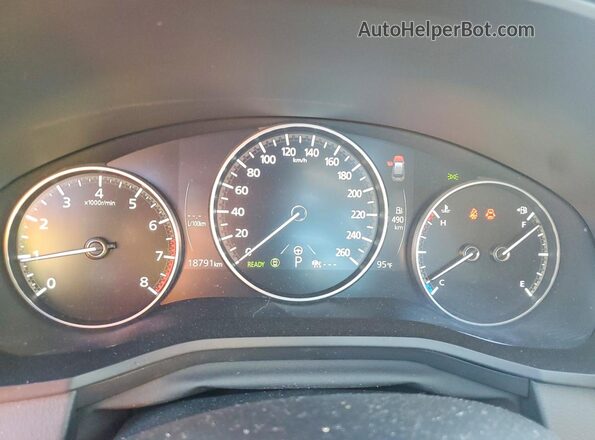 JM3KKCHDXT1378974 2026 MAZDA CX-90 Blue Вид щитка приладів