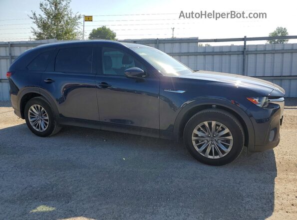 JM3KKCHDXT1378974 2026 MAZDA CX-90 Blue Передня права чверть