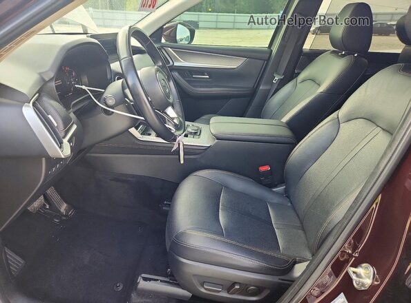 JM3KKDHA3R1108621 2024 MAZDA CX-90 Burgundy Вид салону спереду