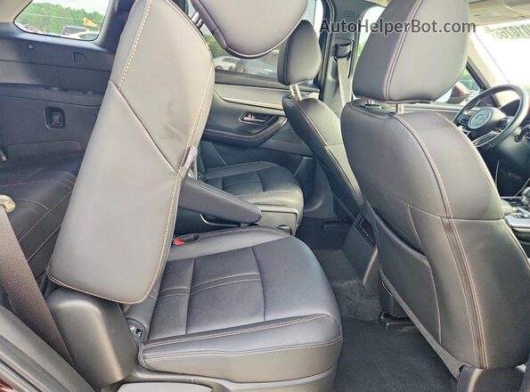 JM3KKDHA3R1108621 2024 MAZDA CX-90 Burgundy Вид задньої частини салону