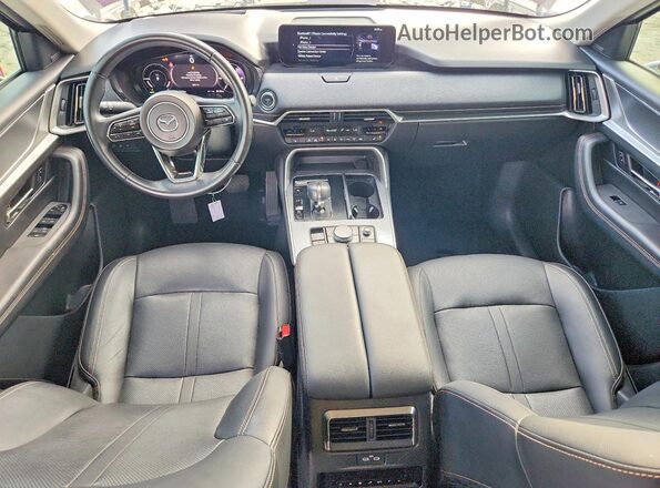 JM3KKDHA3R1108621 2024 MAZDA CX-90 Burgundy Вид панелі приладів