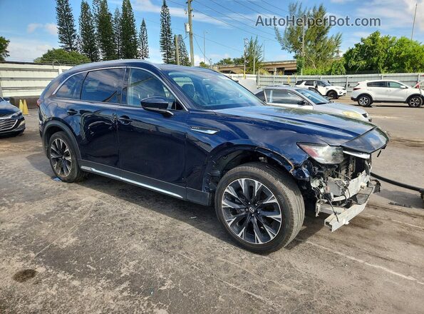 JM3KKDHA4R1158203 2024 MAZDA CX-90 Blue Առջևի աջ