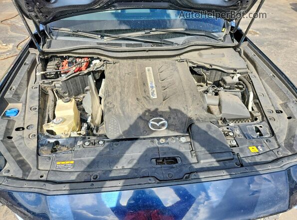 JM3KKDHA4R1158203 2024 MAZDA CX-90 Blue Շարժիչի բաժամունքի տեսք