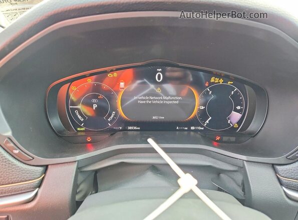 JM3KKDHA4R1158203 2024 MAZDA CX-90 Blue Սարքավորումների վահանակի տեսք