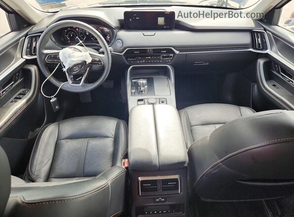 JM3KKDHA4R1158203 2024 MAZDA CX-90 Blue Առջևի վահանակի տեսք