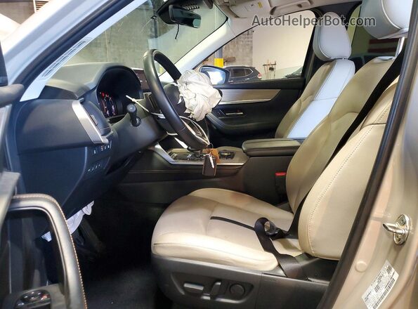 JM3KKDHA6R1178582 2024 MAZDA CX-90 Gray Вид салону спереду