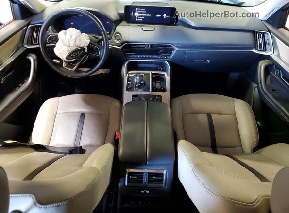 JM3KKDHA6R1178582 2024 MAZDA CX-90 Gray Вид панелі приладів