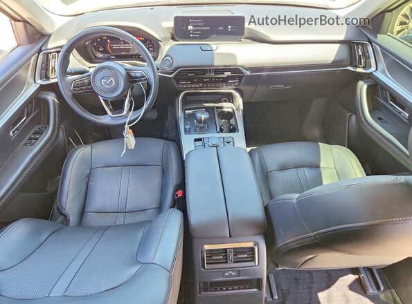 JM3KKDHA7R1105088 2024 MAZDA CX-90 Белый Вид панели приборов