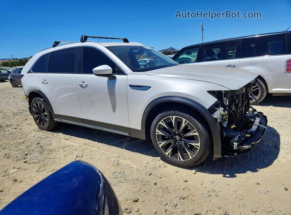 JM3KKDHA7R1105088 2024 MAZDA CX-90 Белый Передняя правая четверть