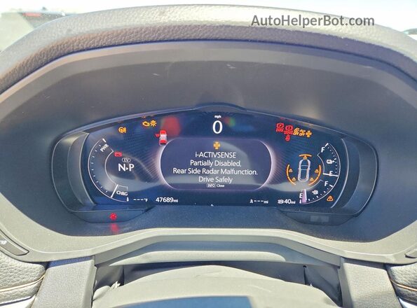 JM3KKDHA7R1105088 2024 MAZDA CX-90 Белый Вид щитка приборов