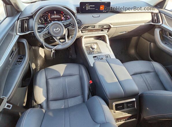 JM3KKDHA8R1177790 2024 MAZDA CX-90 Beige Widok deski rozdzielczej