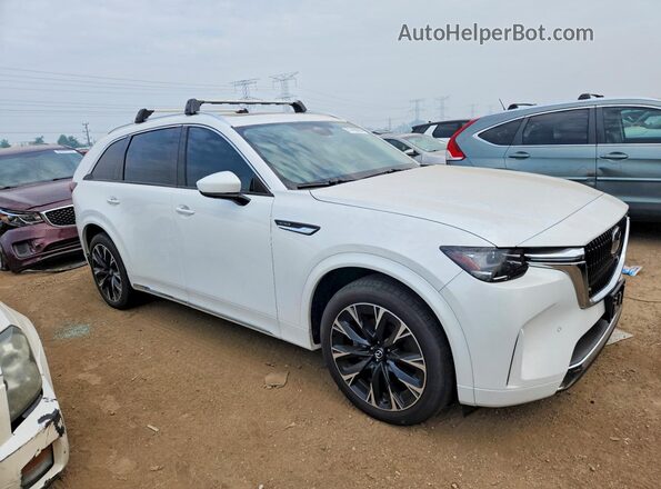 JM3KKDHC2R1101094 2024 MAZDA CX-90 Белый Передняя правая четверть