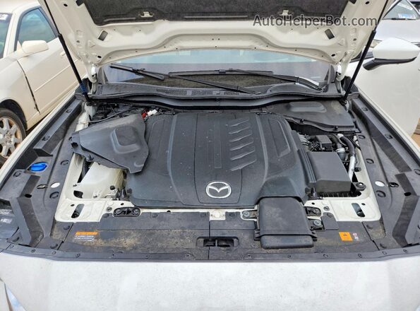 JM3KKDHC2R1101094 2024 MAZDA CX-90 Белый Вид подкапотного пространства