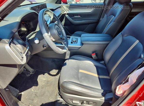 JM3KKDHC4S1216964 2025 MAZDA CX-90 Red Widok wnętrza z przodu