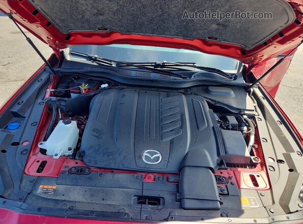 JM3KKDHC4S1216964 2025 MAZDA CX-90 Red Widok komory silnika